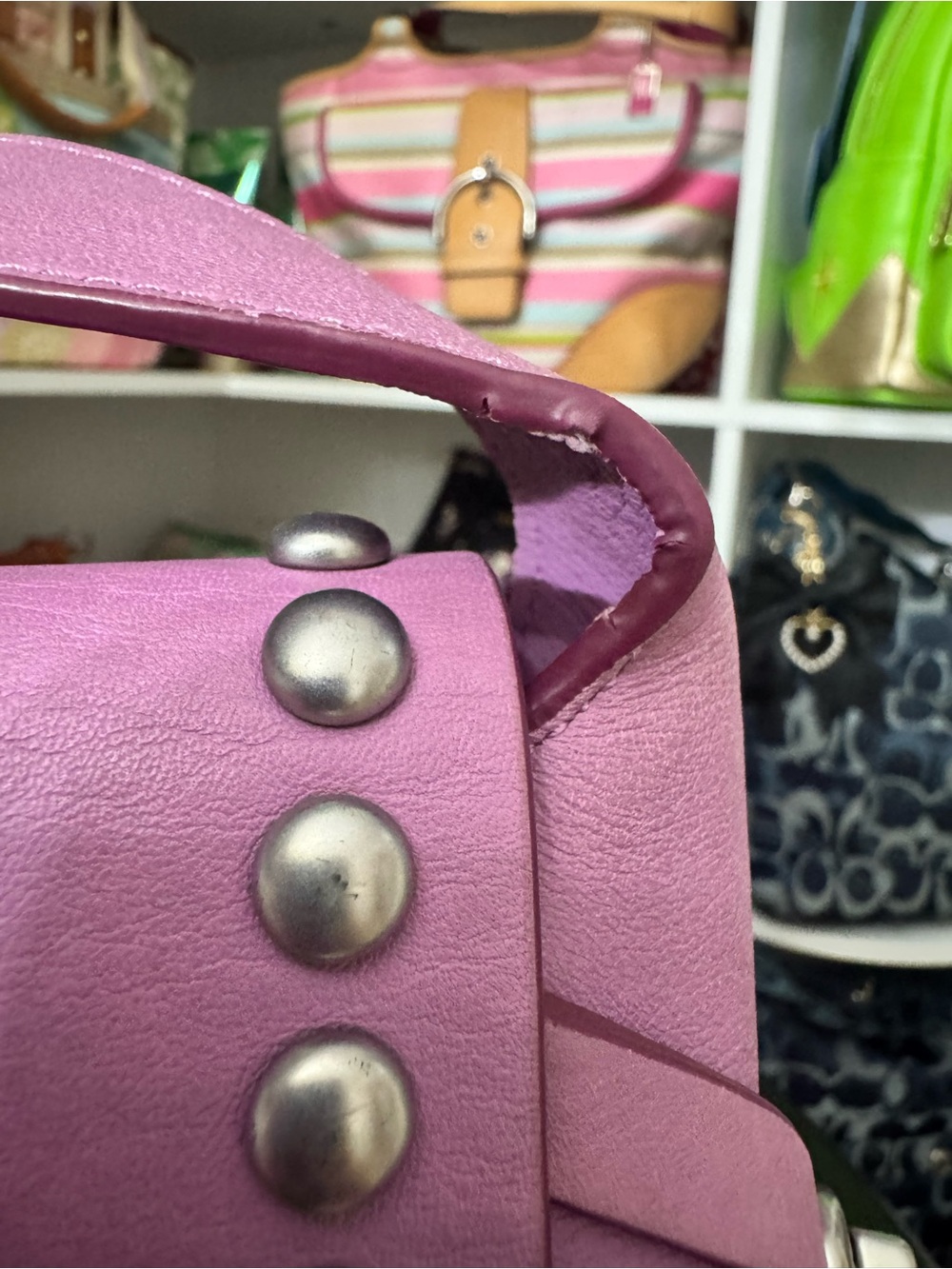 Coach Rivet Dakotah 15 Crossbody - Picture 2 of 11